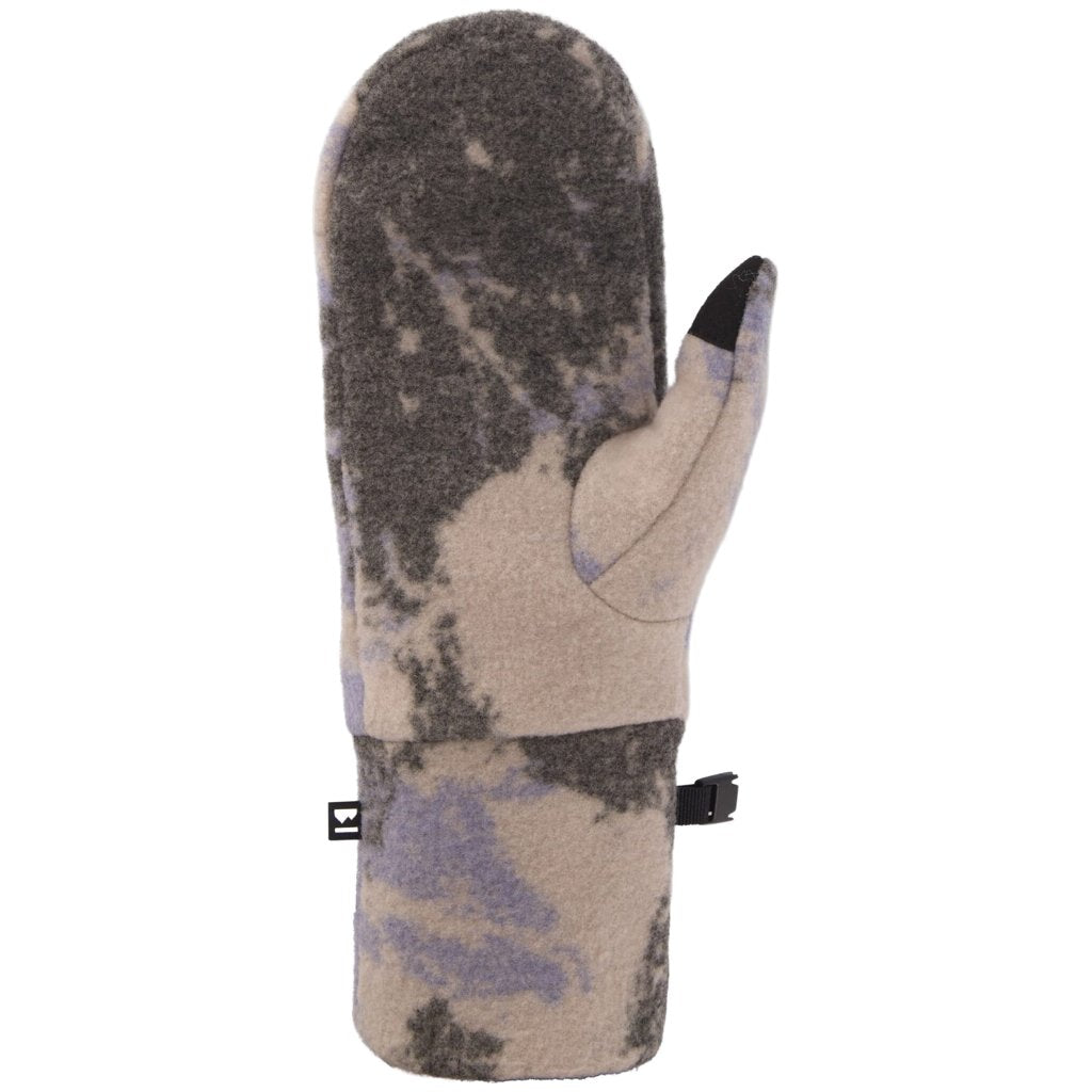 Pileup Wool Fleece Mittens - Mtn Camo Moonstone