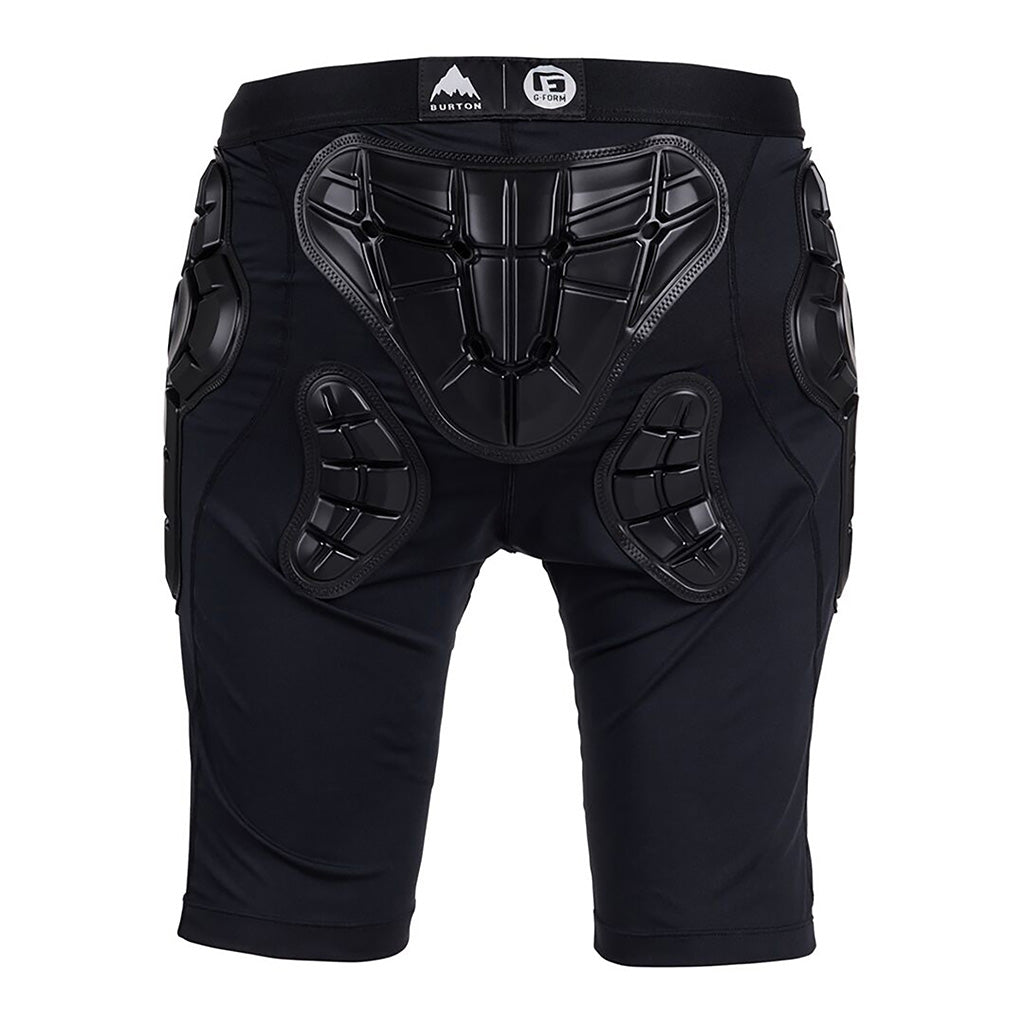 Women's Impact Short Crash Pants i farven sort set bagfra