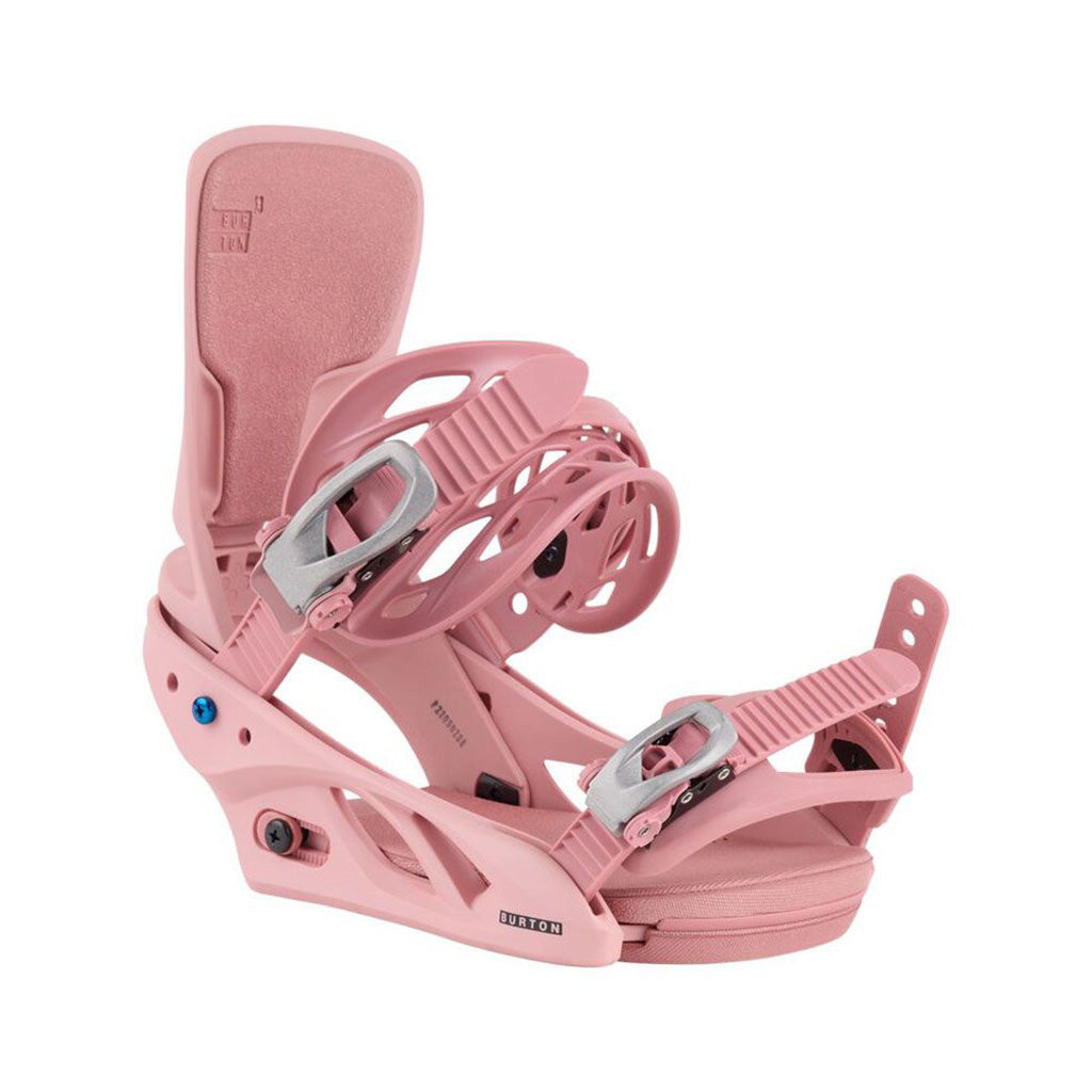 En Snowboardbinding, Lexa Re:Flex i farven Powder Blush
