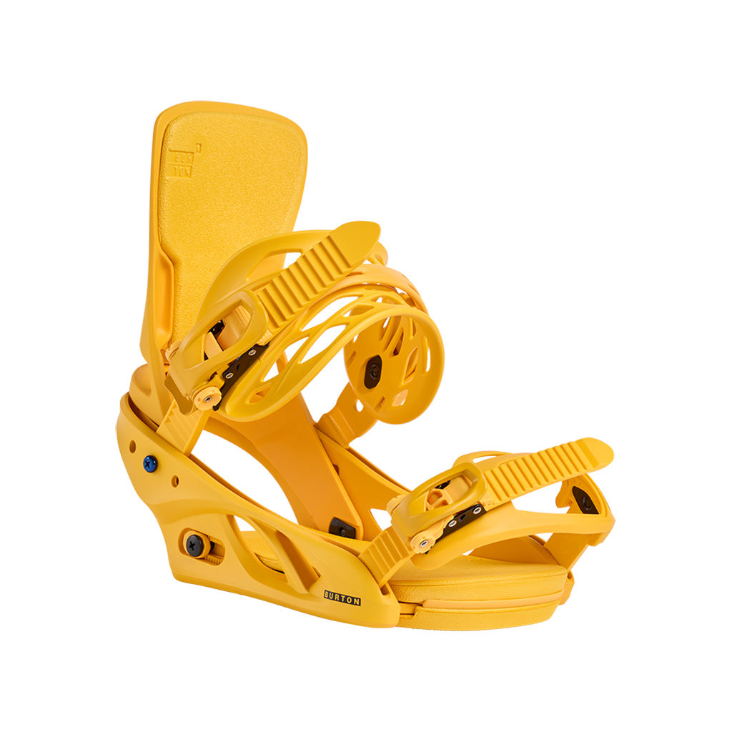 En Snowboardbinding, Lexa i farven Goldenrod