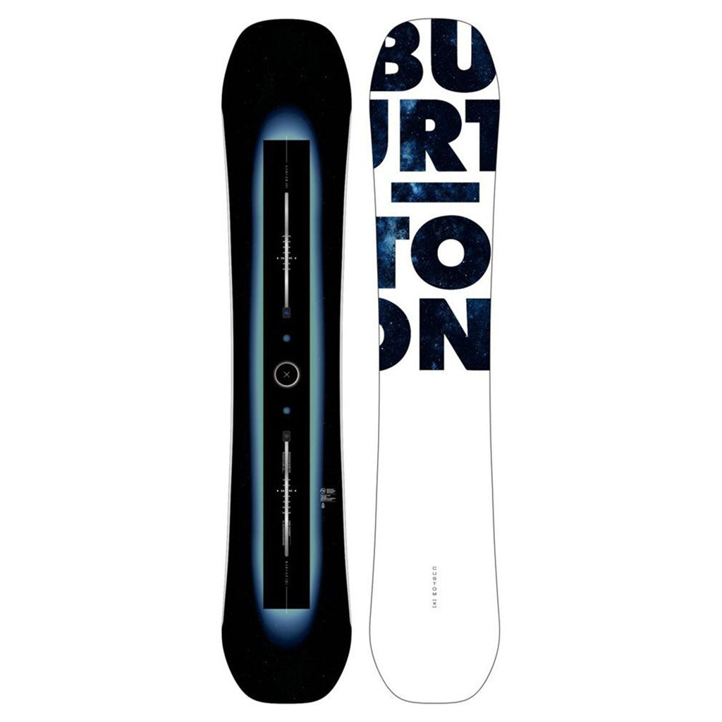 Custom X Snowboard set fladt liggende