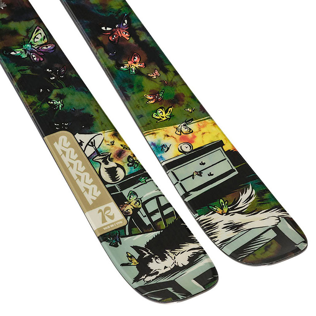 Reckoner 110 Skistøvler i farven set forfra