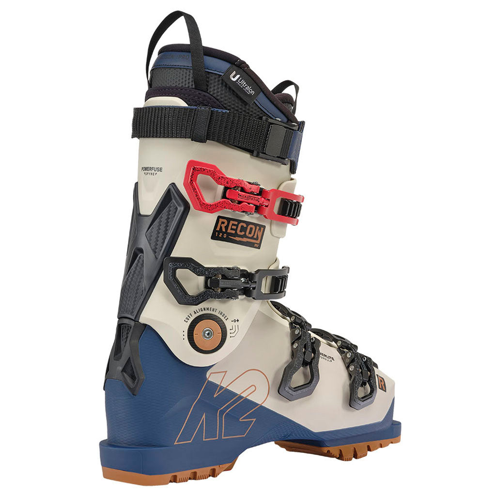Recon 120 Skistøvler i farven set fra en skrå vinkel