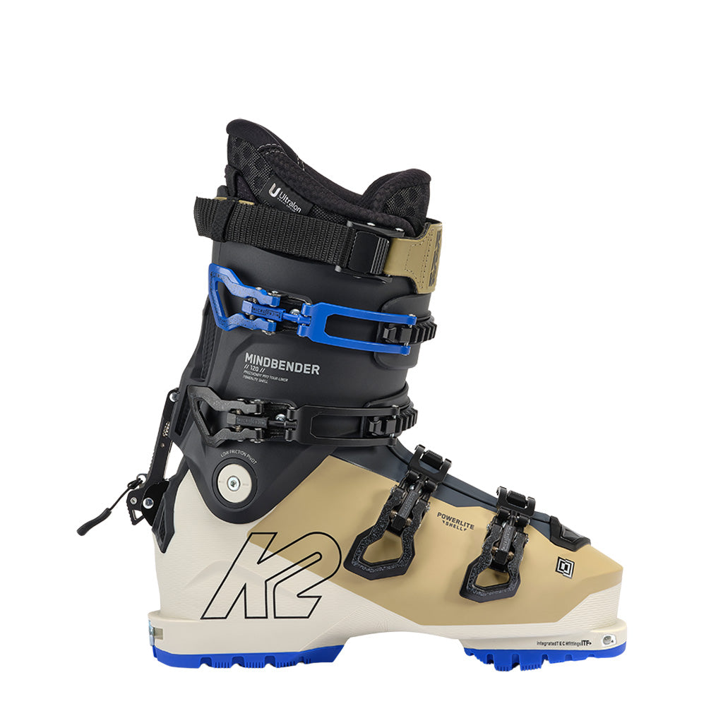 Mindbender 120 Skistøvler i farven set fra venstre side