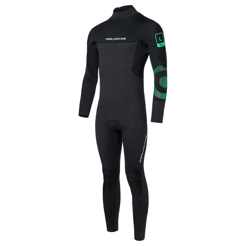 En Våddragt, Rental Fullsuit GBS 5/4 BZ - C1 i farven sort
