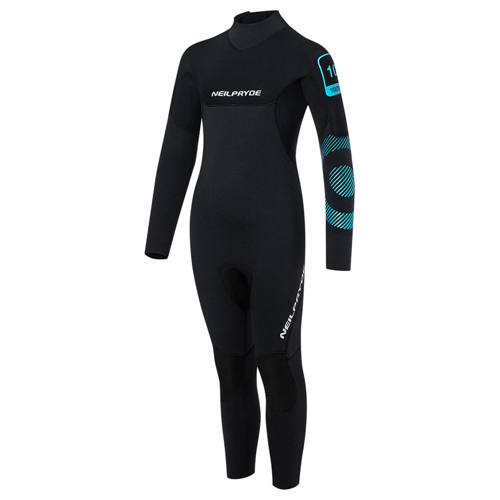 En Våddragt, School Series Youth 5/4 - C1 i farven sort