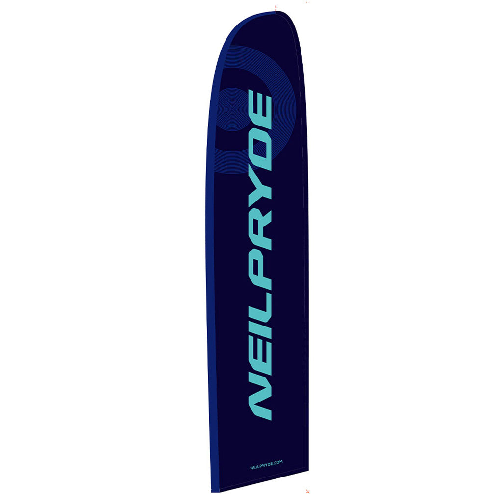 Np Beach Flag Set 450 X 90 C2 i farven blå / Cyan
