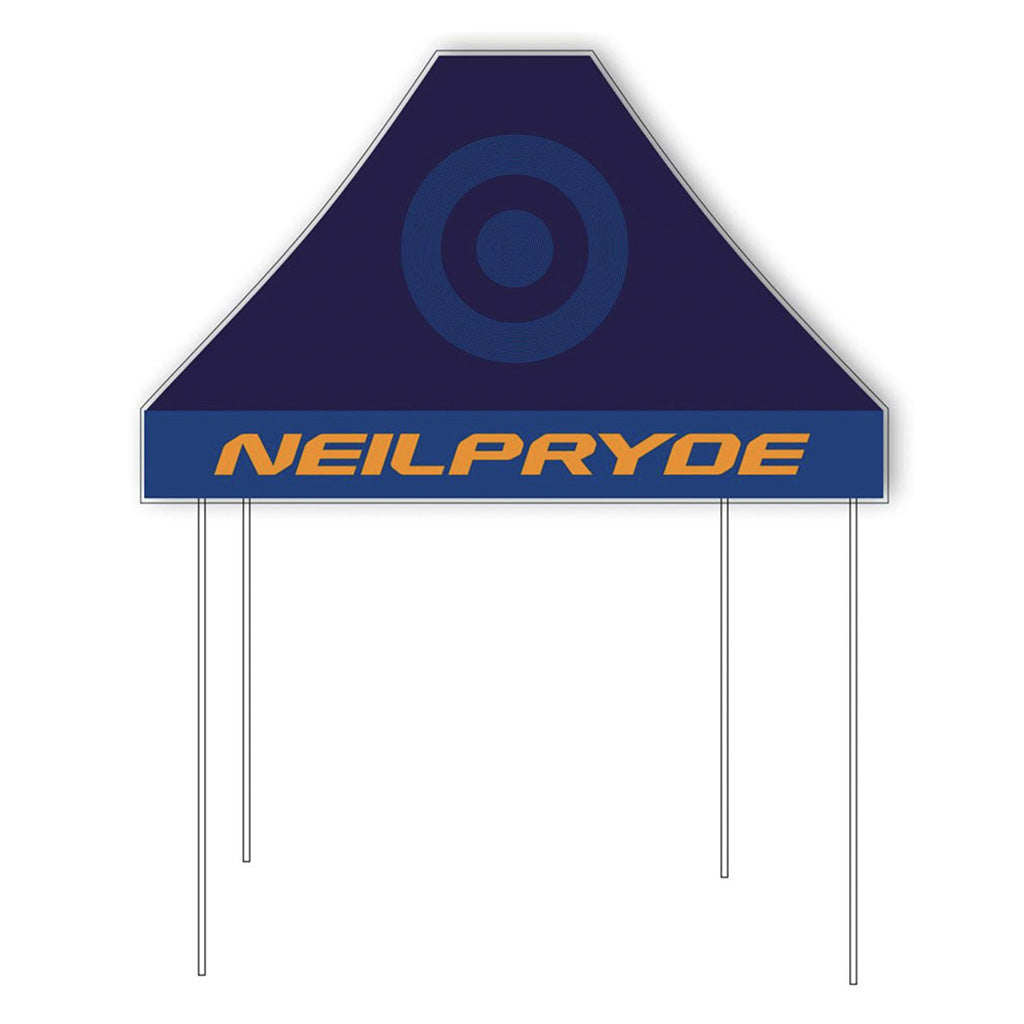 Np Tent 300 X 300 C1 i farven blå / Orange