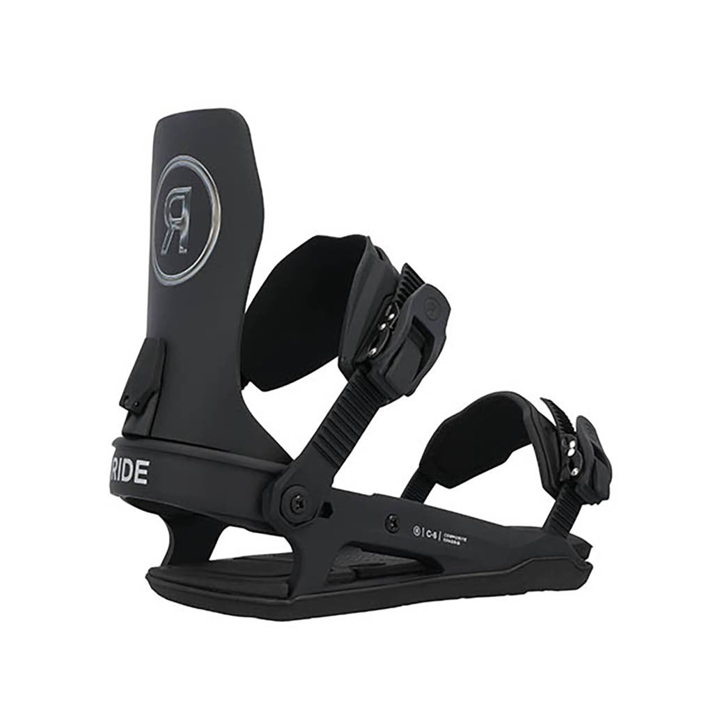 Snowboardbinding, C-6 i farven sort set fra venstre side