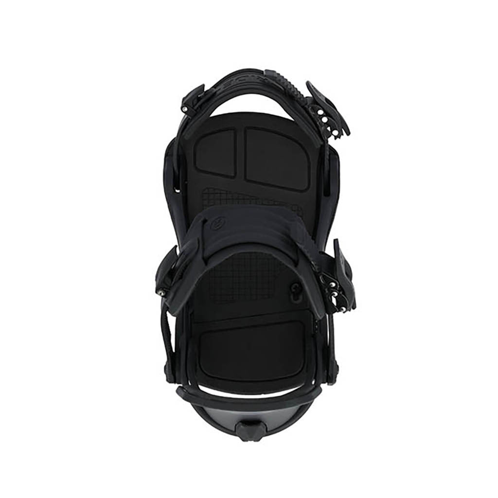 Snowboardbinding, C-6 i farven sort set oppe fra