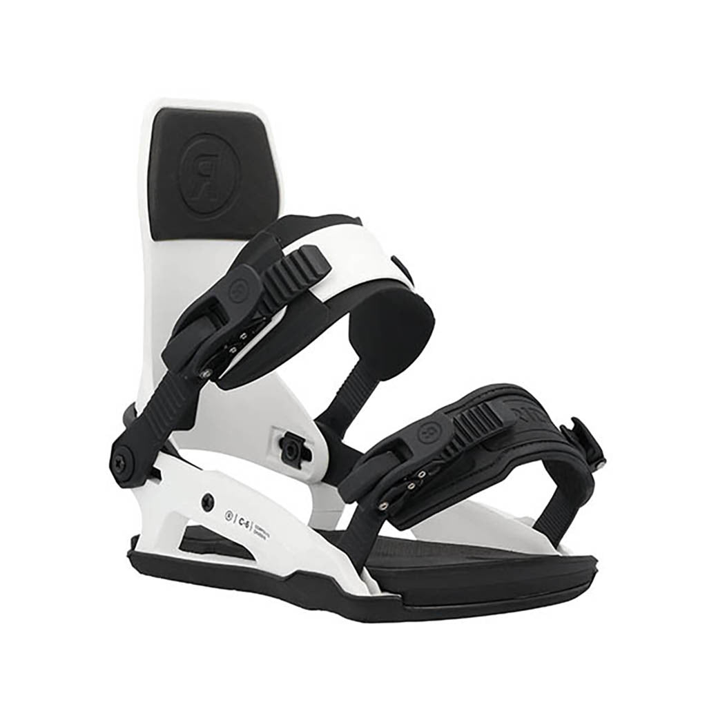 En Snowboardbinding, C-6 i farven hvid