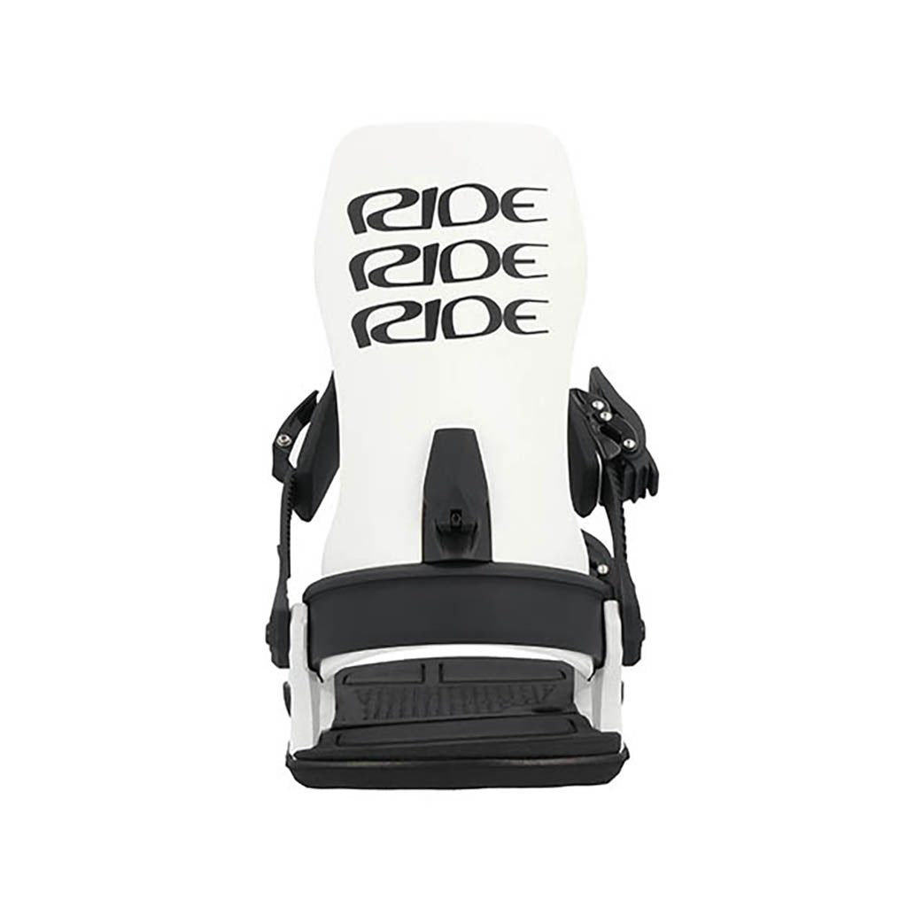 Snowboardbinding, C-6 i farven hvid set bagfra