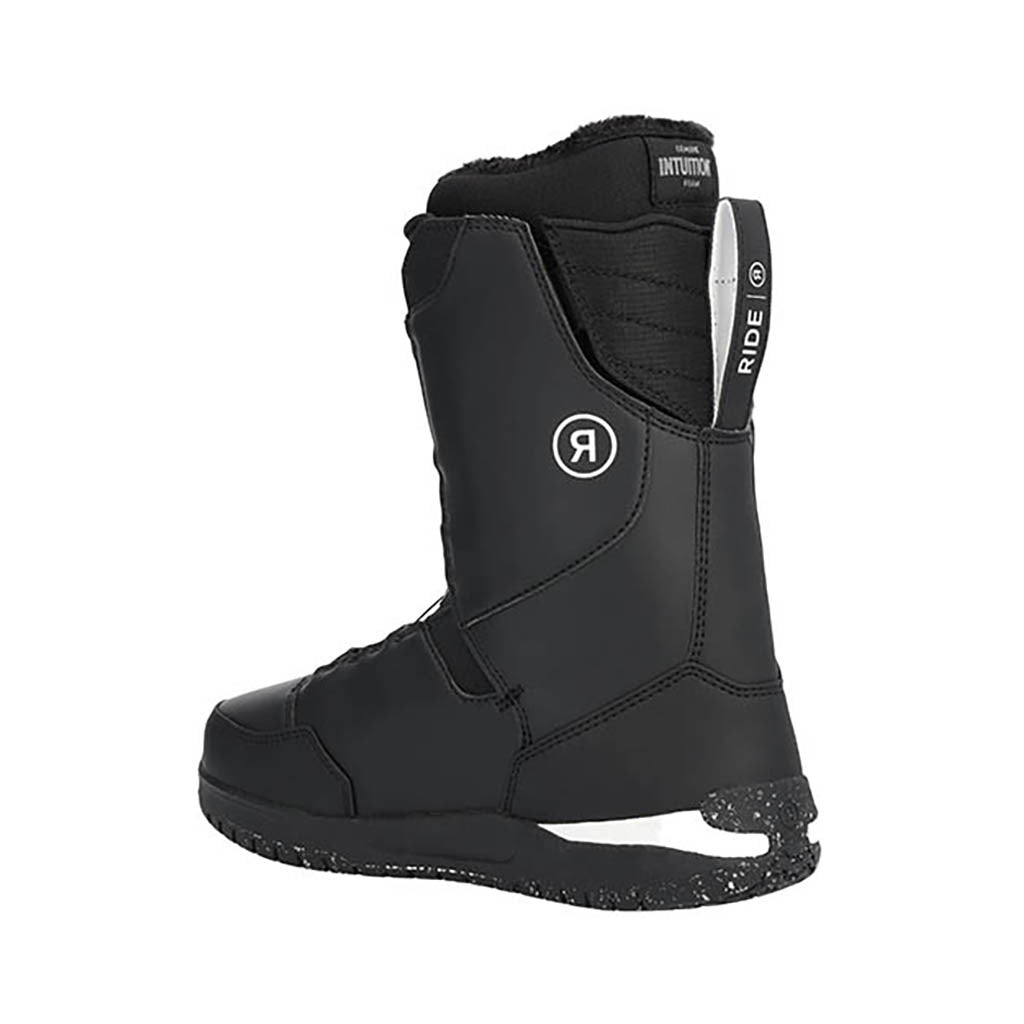 Lasso sort Snowboardstøvler i farven set fra venstre side