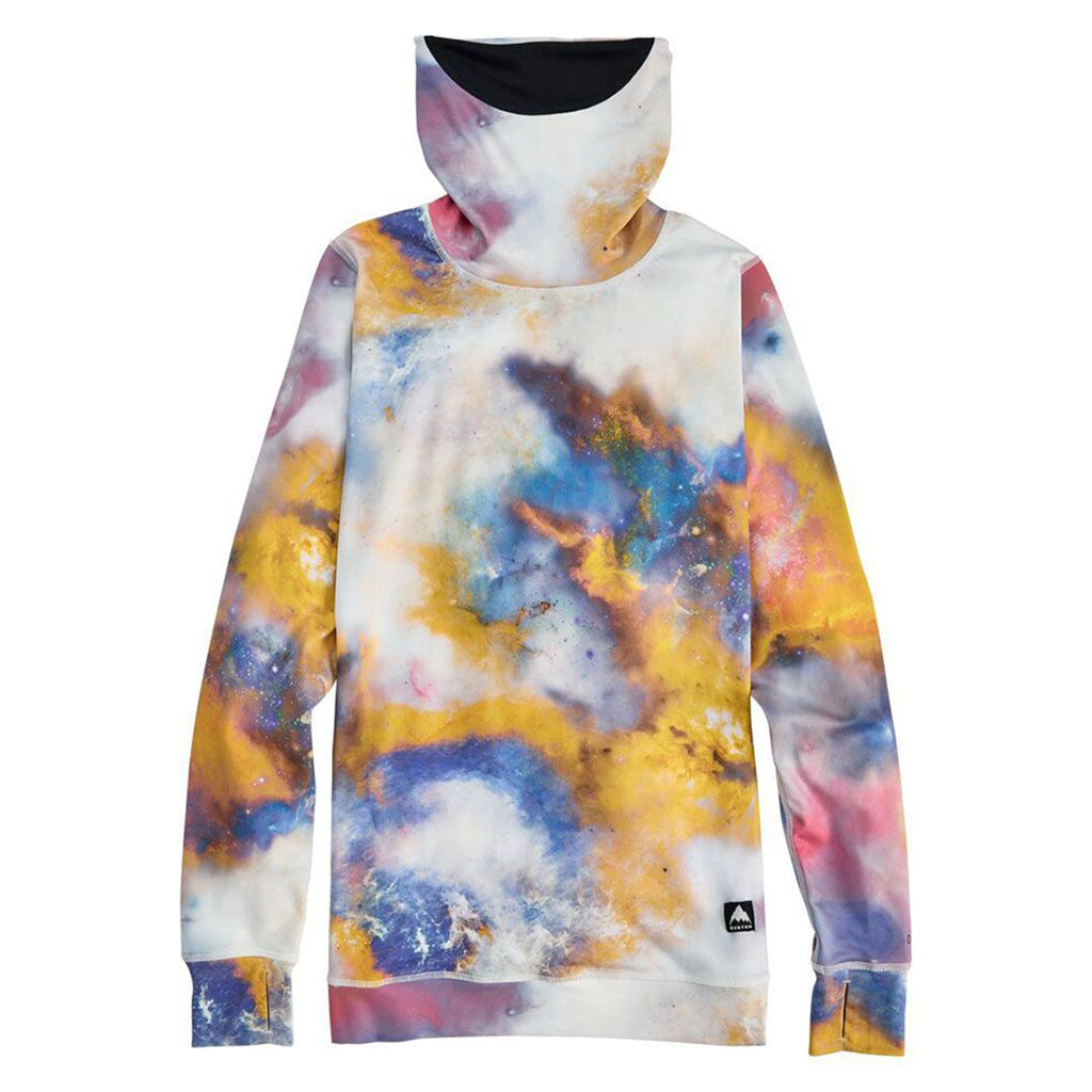 En Skiundertrøje, Midweight Base Layer Long Neck Shirt i farven St Wh Vo