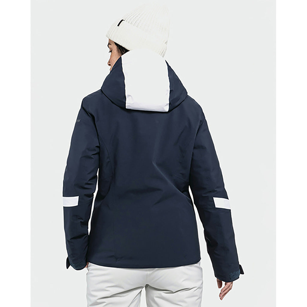 En Skijakke, Ski Kanzelwand i farven Navy Blazer set bagfra