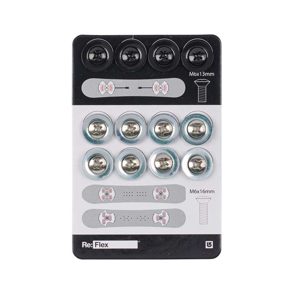 Re:Flex Replacement Hardware i farven Silver