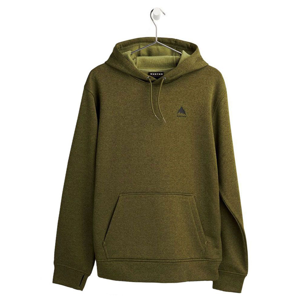 En Hoodie, Oak Pullover Martini i farven Olive Heather