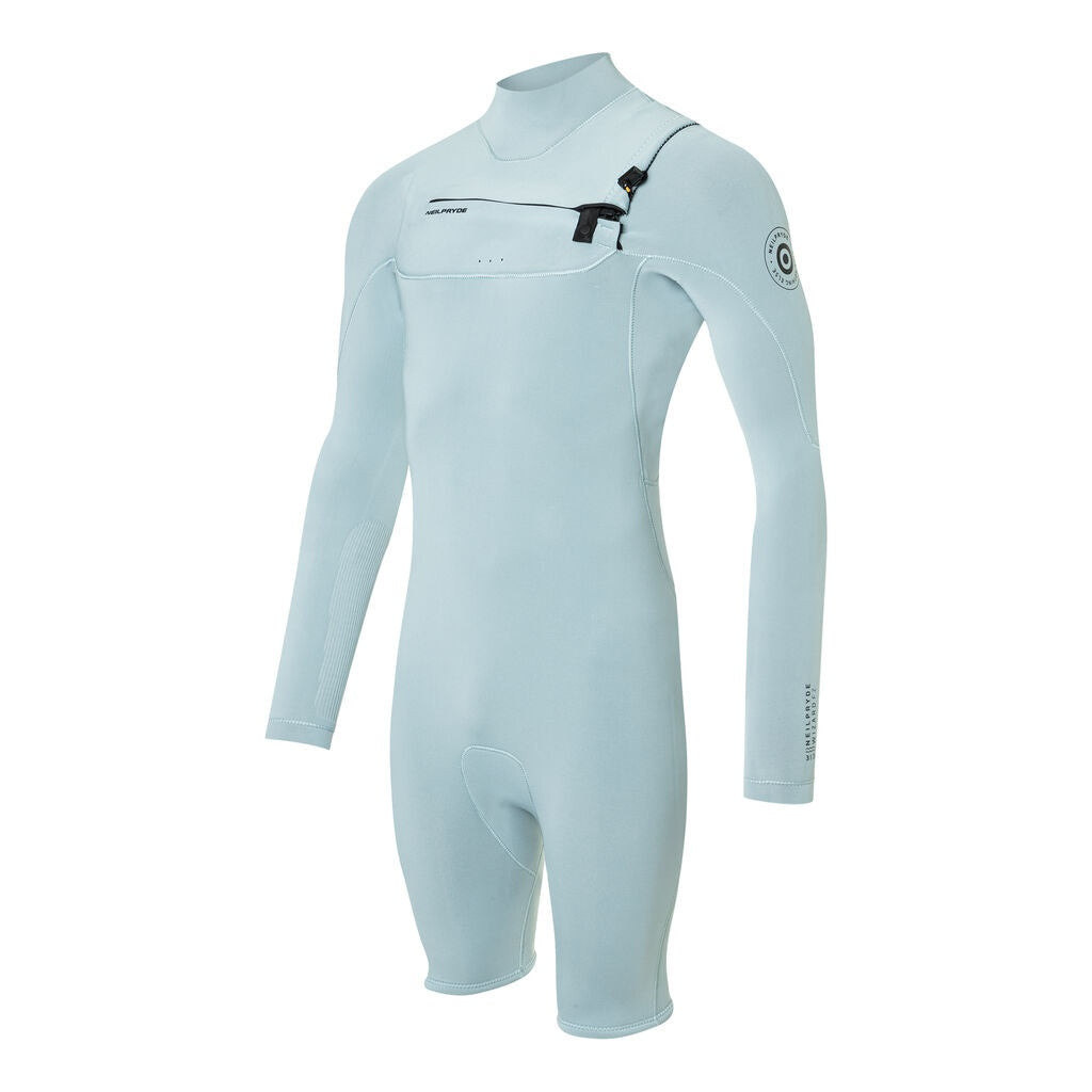 Wizard 3/2 Shorty L/S GBS FZ - C5 - Våddragt