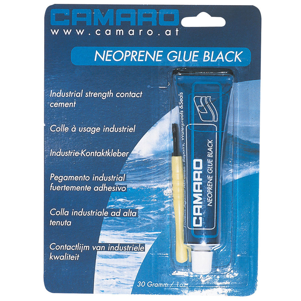 Camaro Neoprenlim 30G i farven Sort