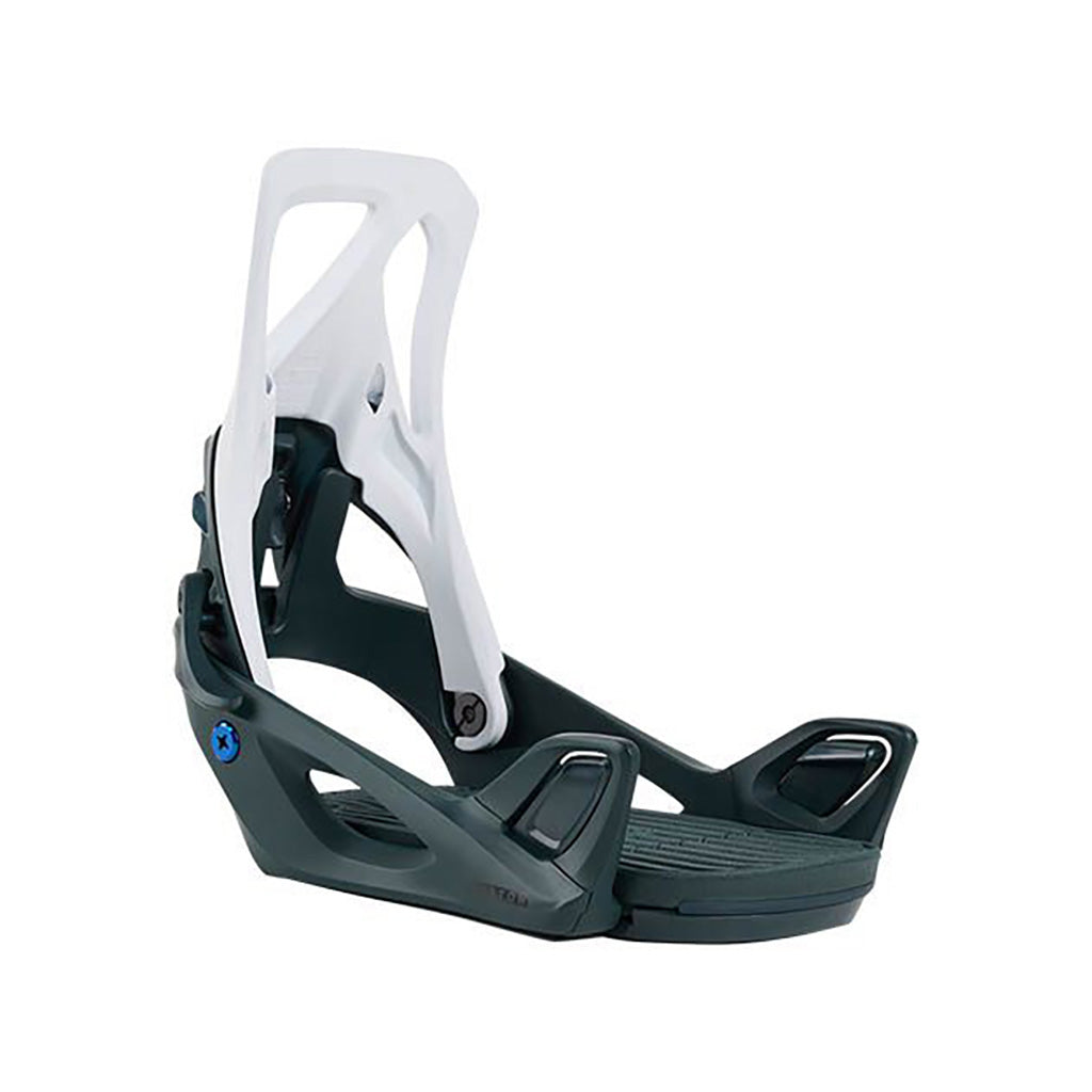 En Snowboardbinding, Womens Step On i farven Deep Emerald/hvid
