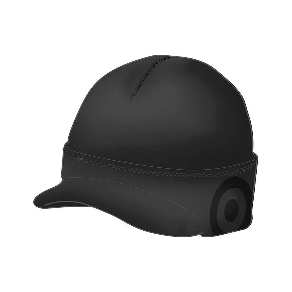 En Neoprenhue, Visor Beanie i farven sort