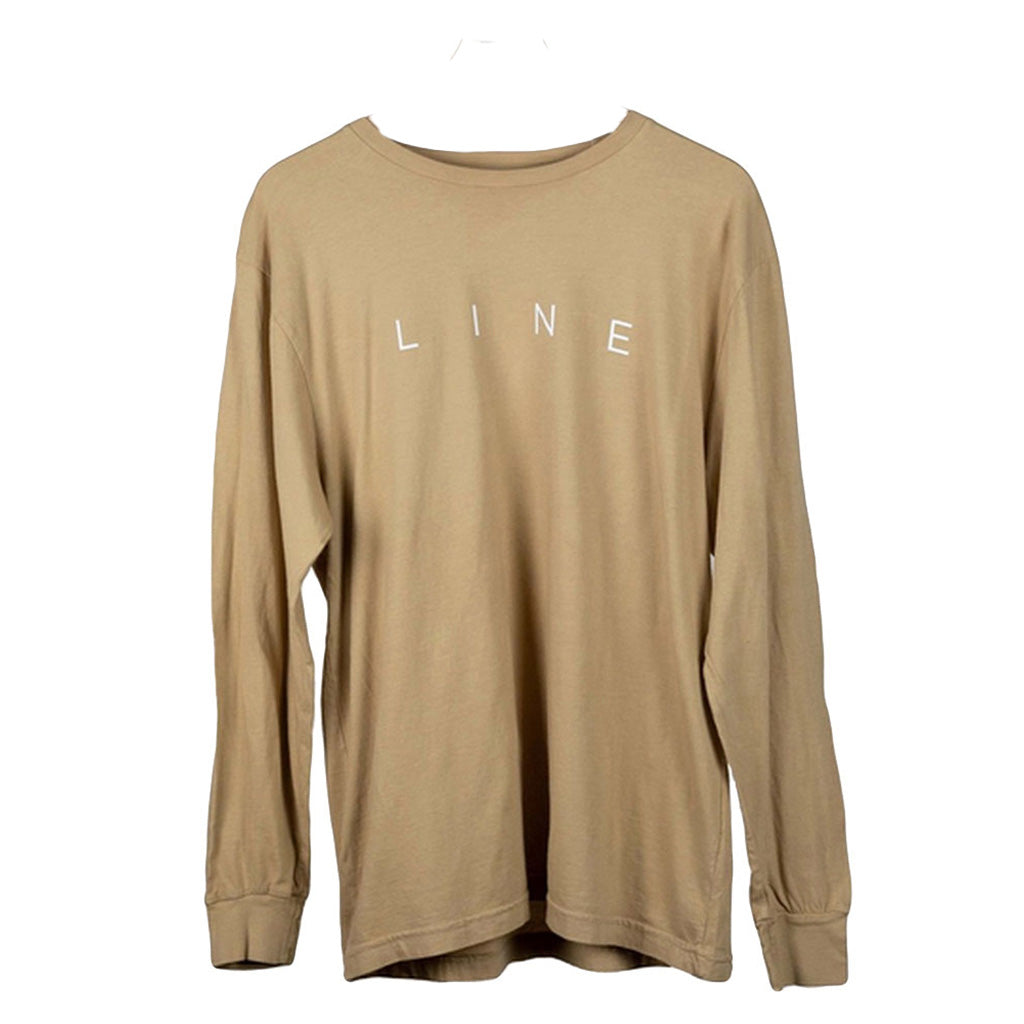 En Langærmet T-shirt, Corpo Long Sleeve i farven Khaki