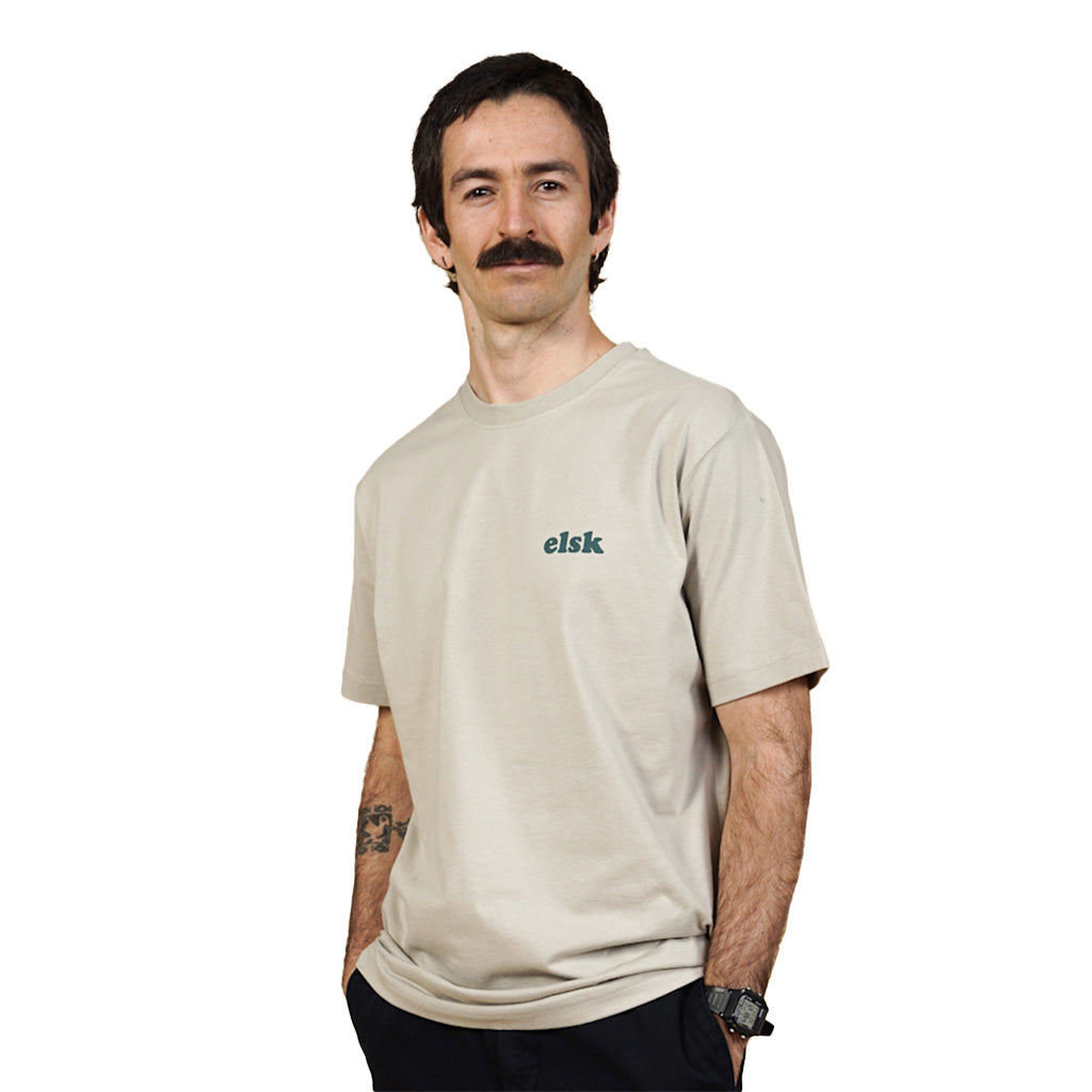 En T-Shirt, Horizon BP Brushed i farven SAND