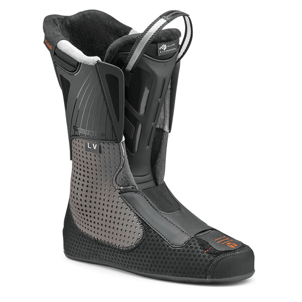 Mach1 LV 95 W TD GW Skistøvler i farven Ink blå set fra en skrå vinkel