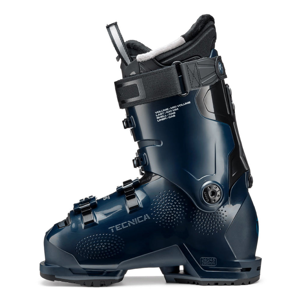 Mach1 MV 95 W TD GW Skistøvler i farven Ink blå set fra venstre side