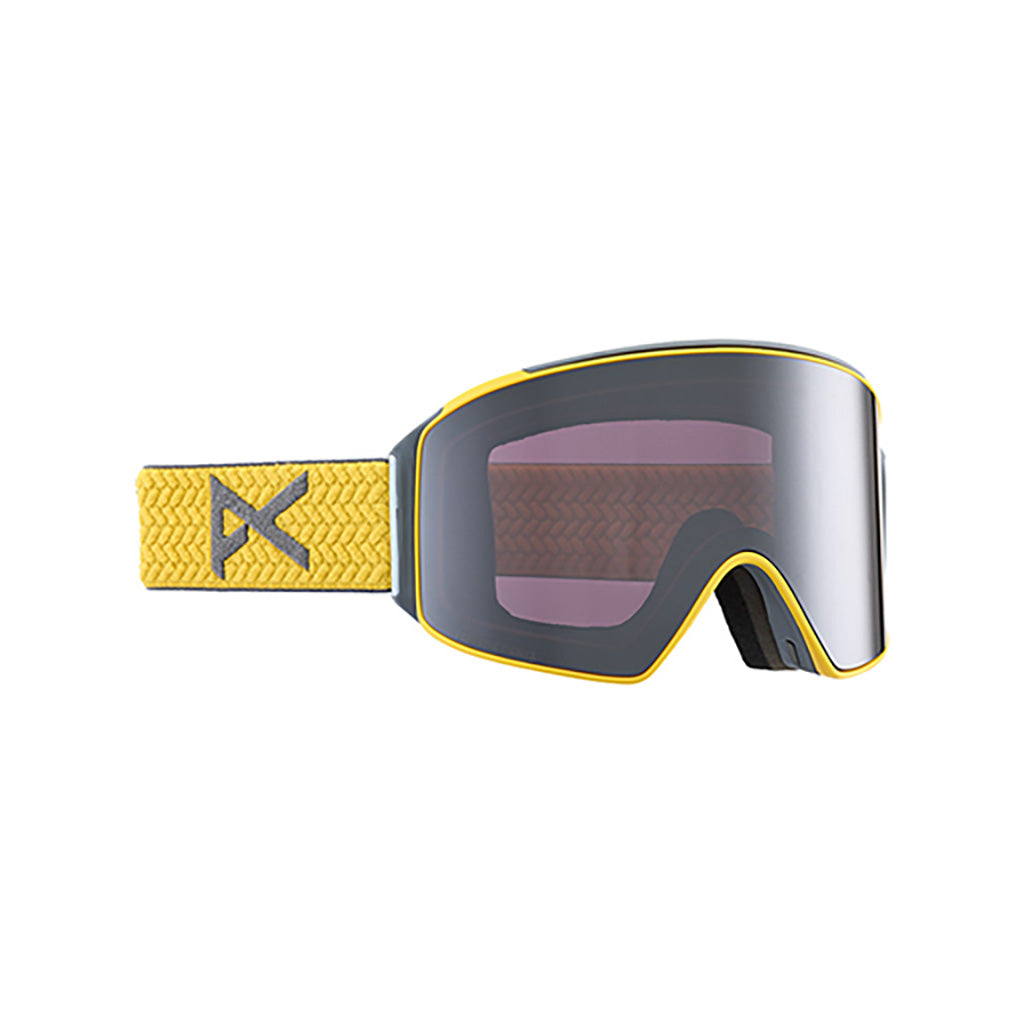 En Skibrille, M4 Cylindrical w/Spare Lens i farven Golden