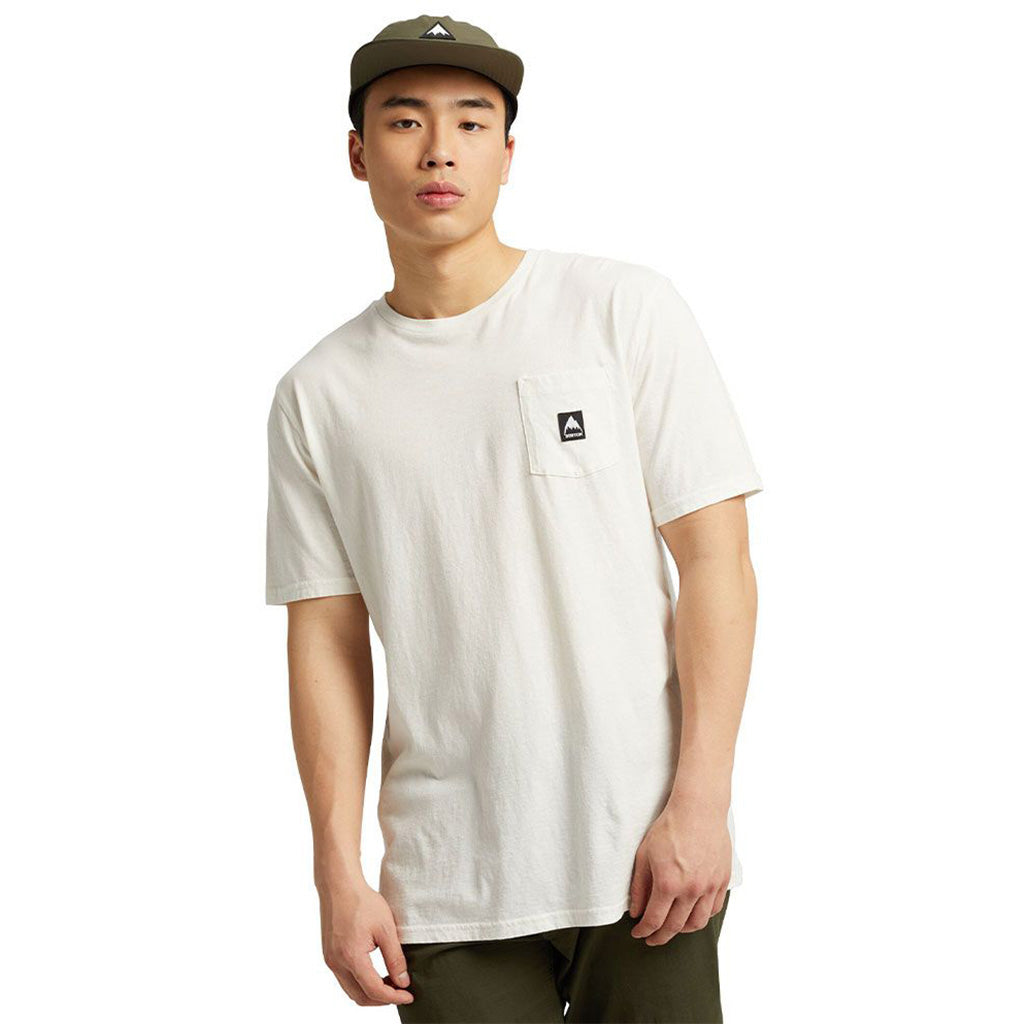 En T-Shirt, Colfax Short Sleeve i farven Stout hvid