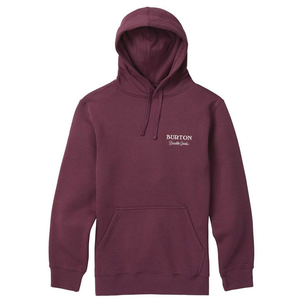En Hoodie, Durable Goods Pullover i farven Almandine