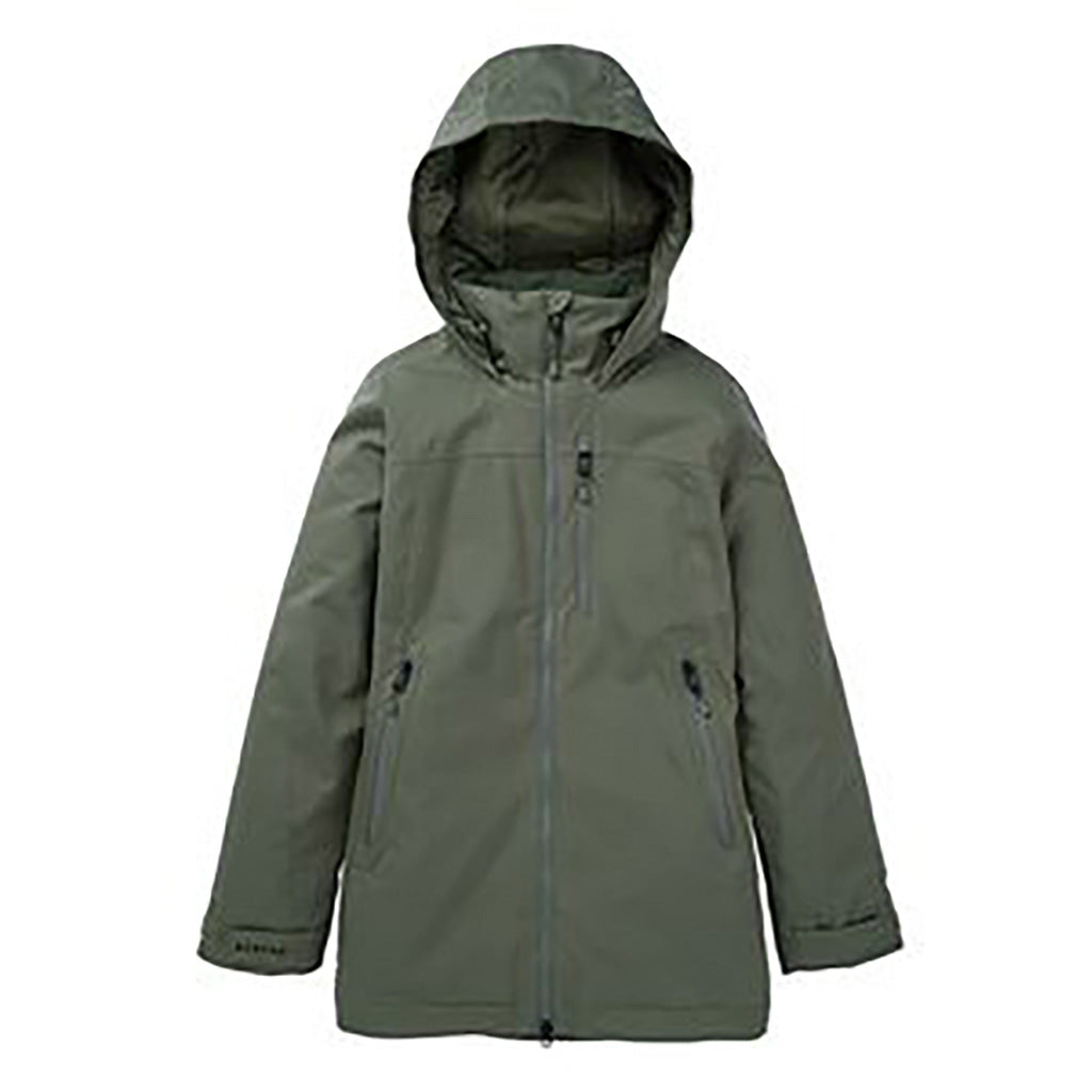 En Skijakke, Lelah i farven Forest Moss