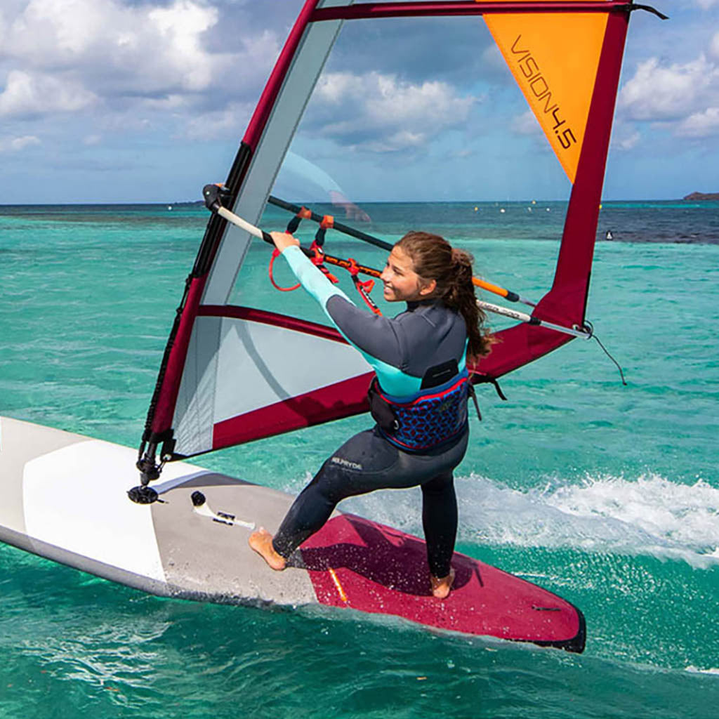 Vision - Kids & Starter Rig Windsurf Sejl windsurfing set fra siden