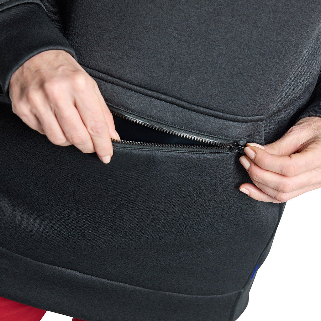 Wms Oak Long Pullover - Hoodie