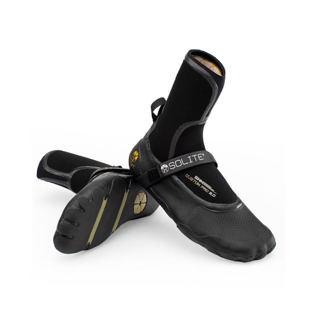 5mm Custom Pro 2.0 W/Heat Booster Neopren Støvler i farven sort/Gum