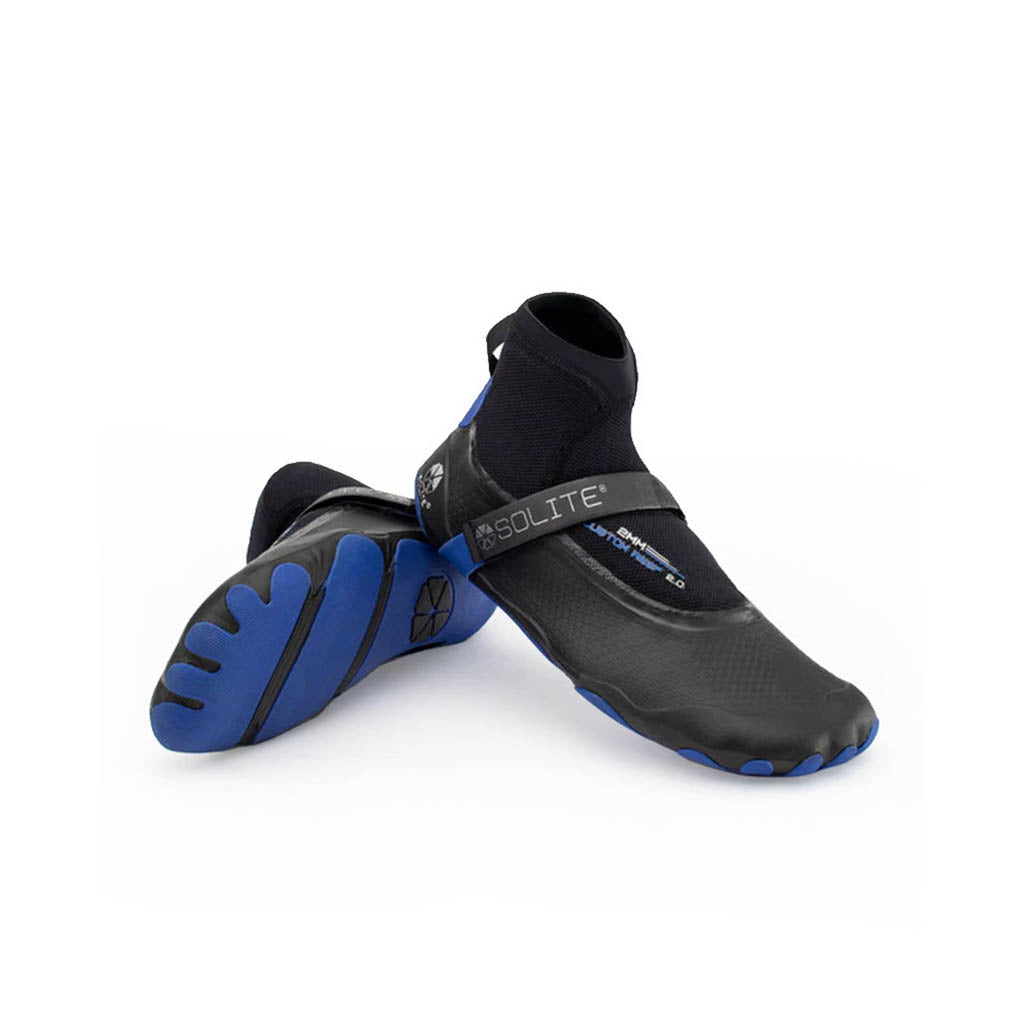 En Neoprenstøvle, 2mm Custom Reef 2.0 i farven blå/sort