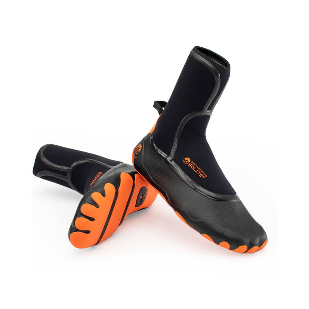 5mm Custom 2.0 W/Heat Booster Neopren Støvler i farven Orange/sort