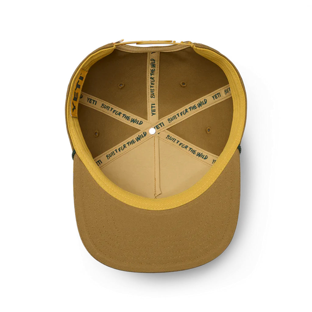 Yeti Prost Flat Brim Rope Hat Brown - Cap