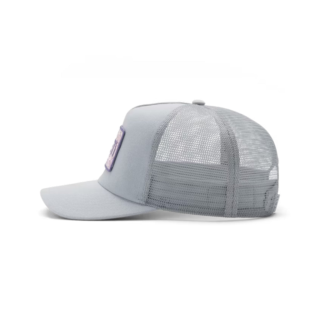 Cherry Blossom Trucker Hat Gray