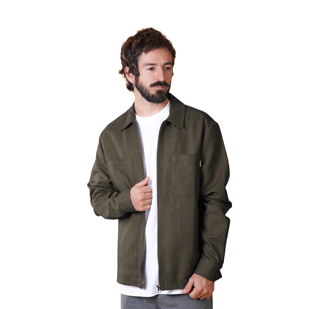 Herringbone Zip - Overshirt