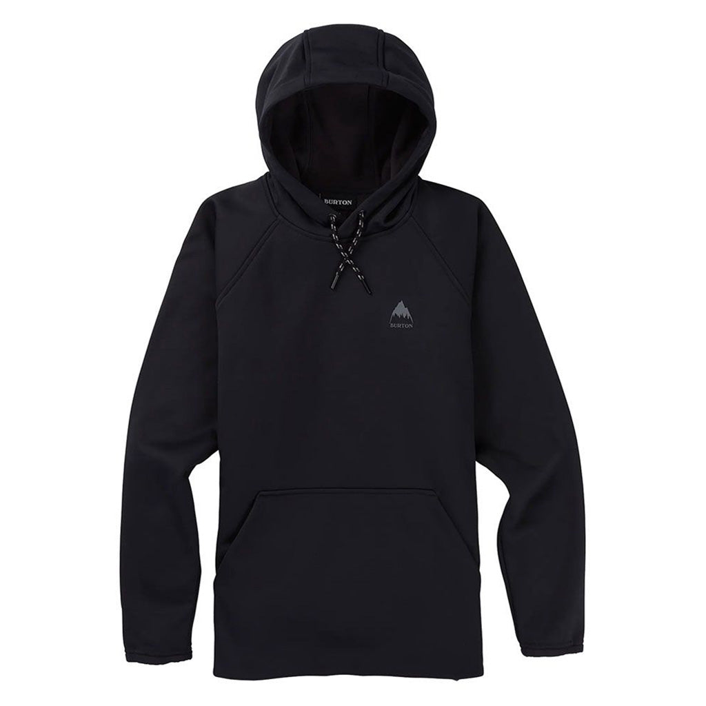 En Hoodie, Wms Crown Weatherproof Pullover Fleece i farven sort
