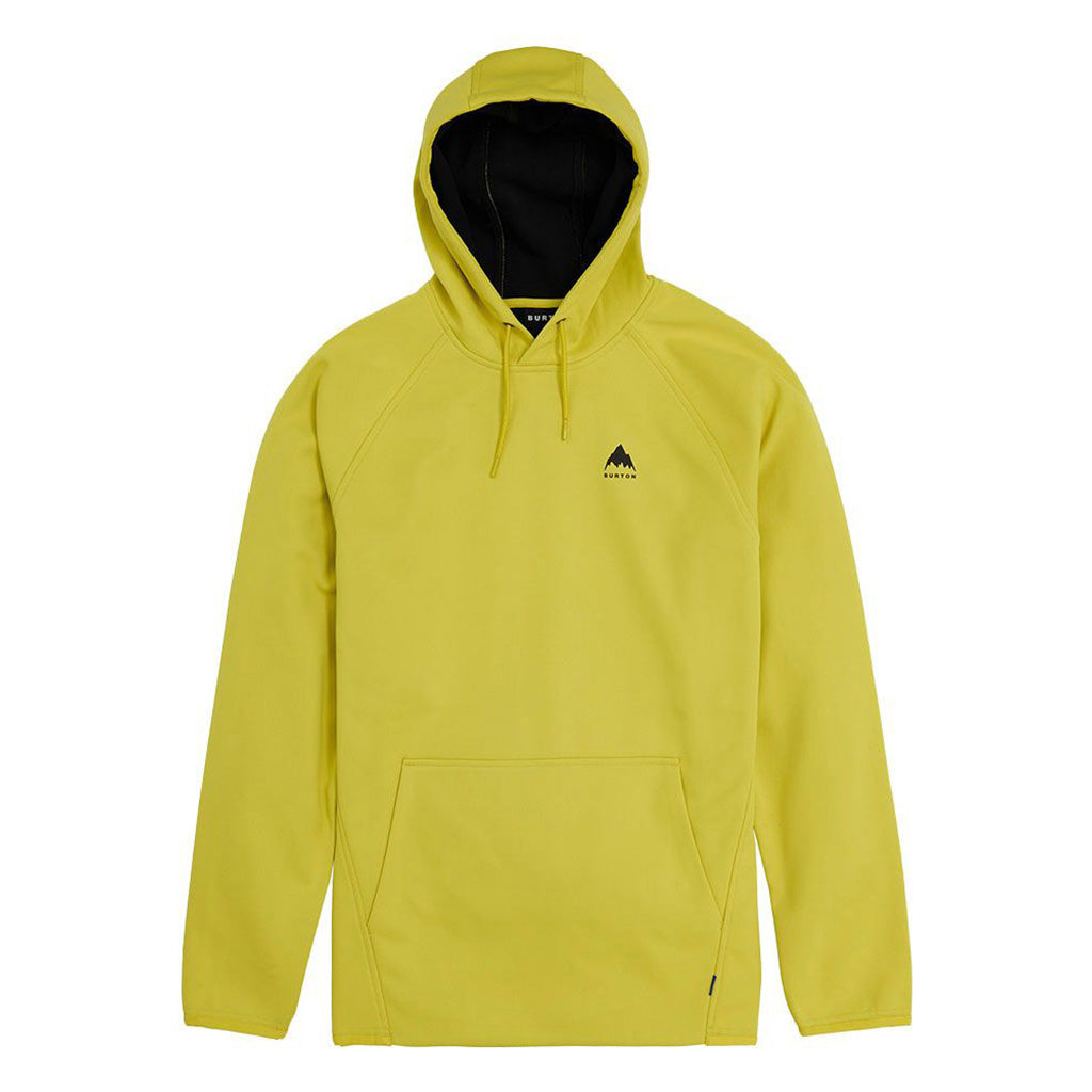 En Hoodie, Crown Weatherproof Pullover Fleece i farven Sulfur