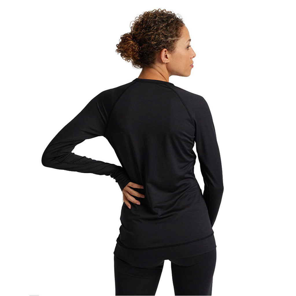 En Skiundertrøje, Lightweight X Base Layer Crew i farven sort set bagfra