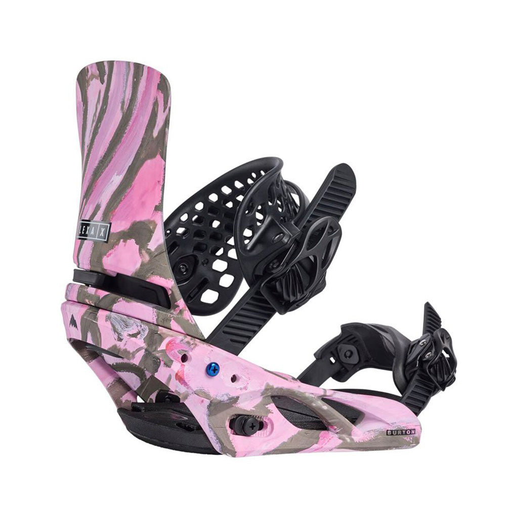 En Snowboardbinding, Lexa X i farven grå/Pink