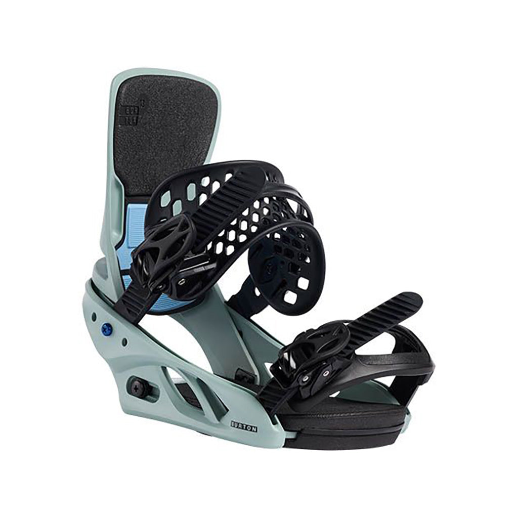 En Snowboardbinding, Lexa X i farven Petrol grøn