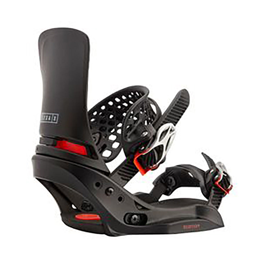 En Snowboardbinding, Lexa X EST i farven sort