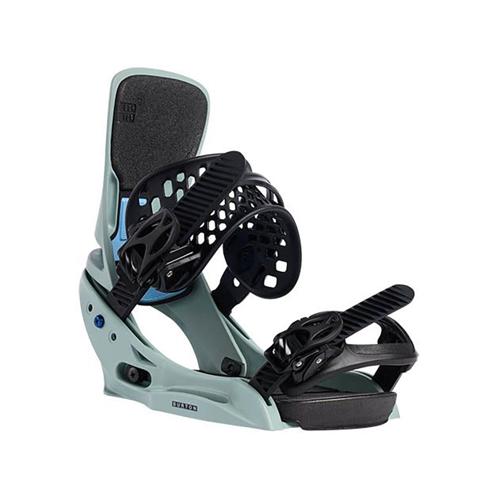 En Snowboardbinding, Lexa X EST i farven Petrol grøn