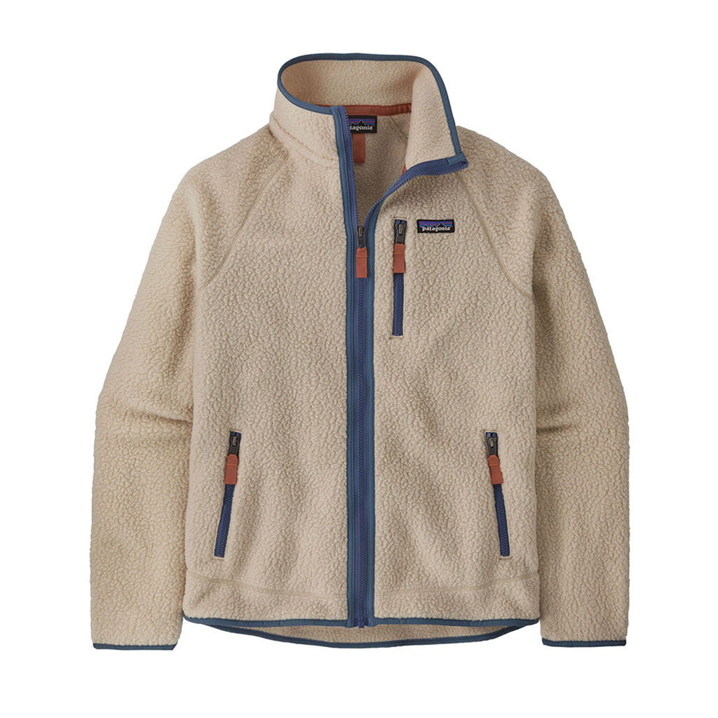 En Fleece, Retro Pile i farven Dark Natural W/Utility blå