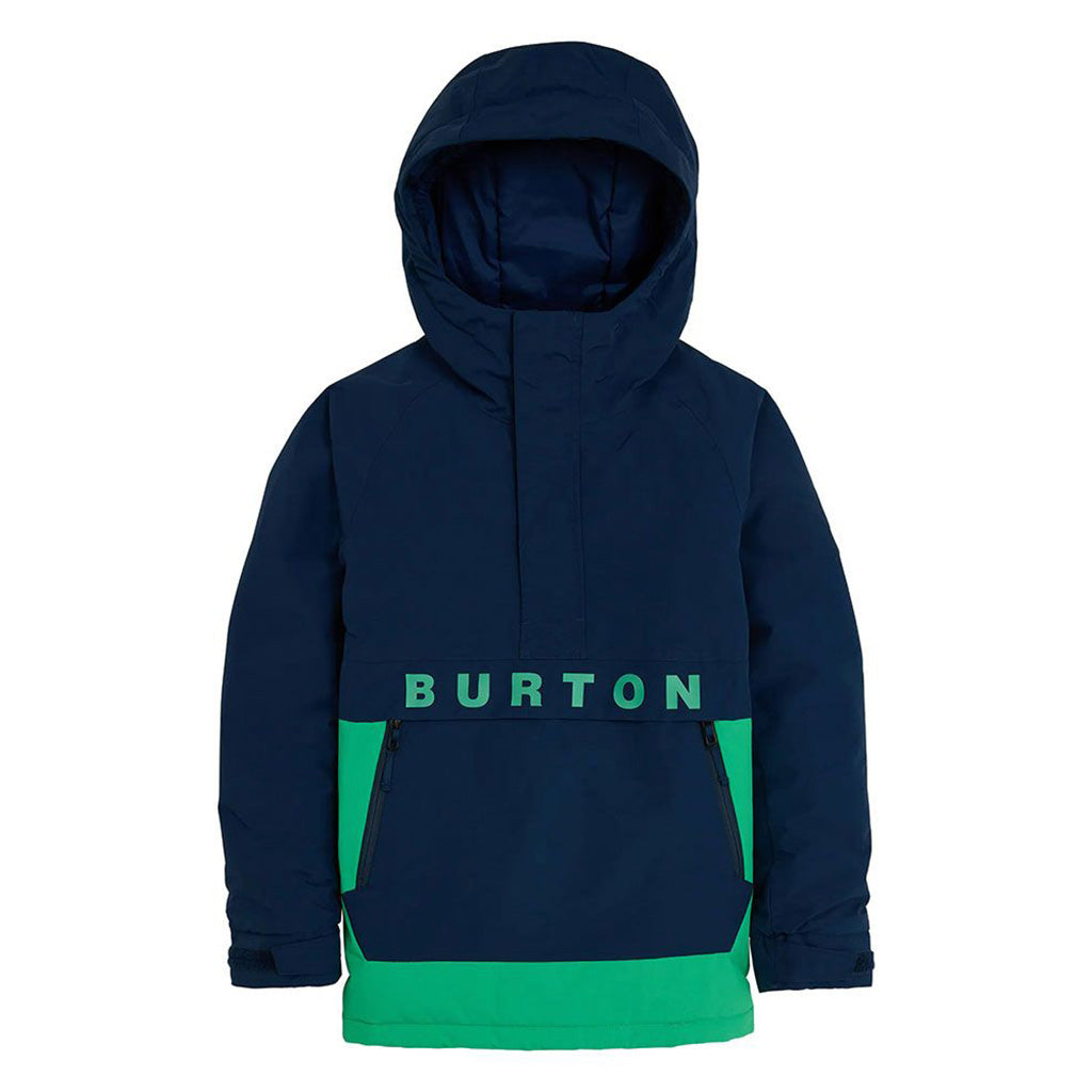 En Anorak, Kids Frostner 2L i farven Dress blå/Galaxy grøn